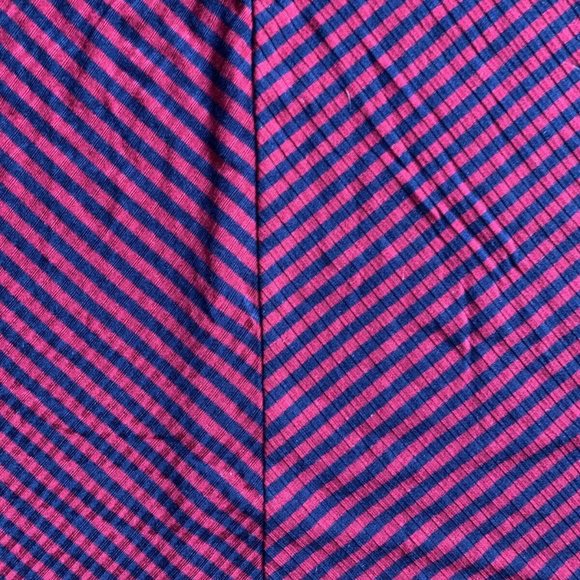 LUCY LOVE Boutique Red & Blue Stripe Charlise Tank Top size MEDIUM 🆕 - Picture 5 of 12